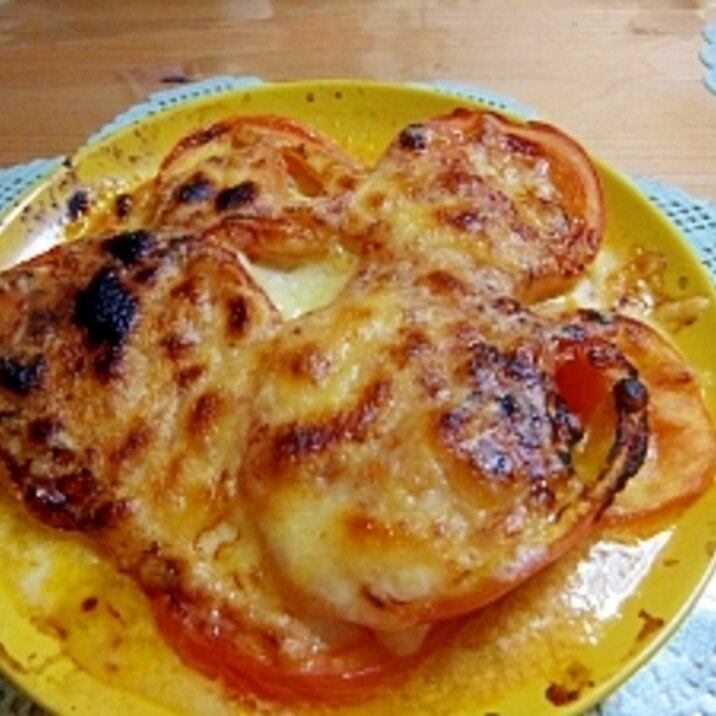 クリーミー☆焼きチーズトマト